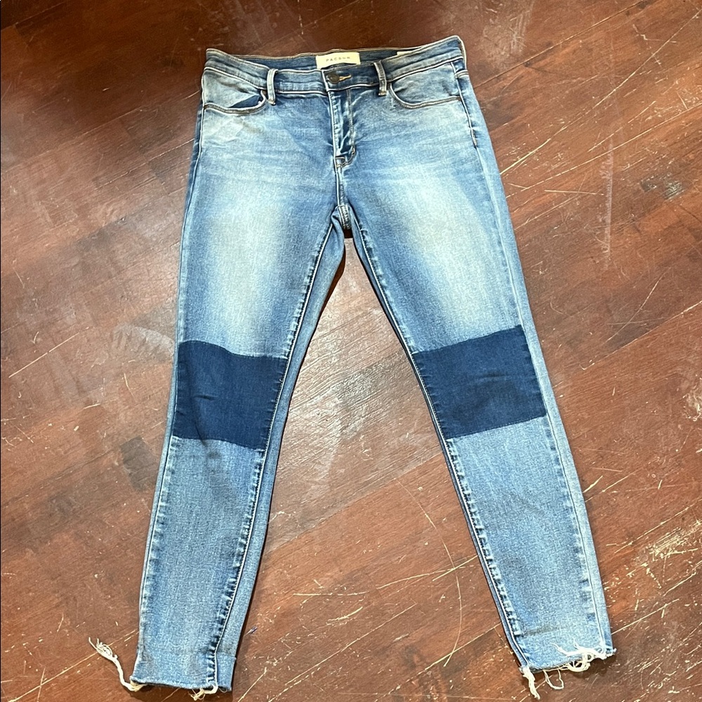 PacSun Contrast Patch Ankle Jeggings
